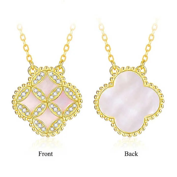 الفضة الإسترلينية 925 على شكل أربع أوراق925 sterling silver four leaf shape