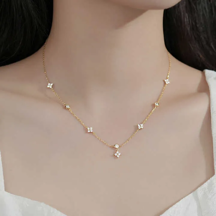 قلادات نسائية من الفضة عيار 925925 silver women necklaces
