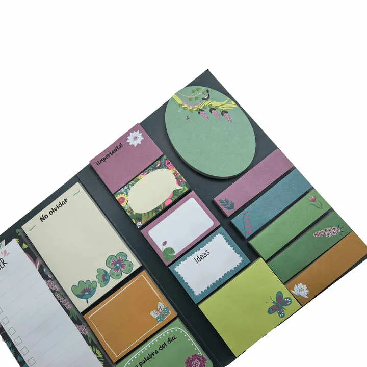 مفكرة لاصقة ، أدوات مكتبية للمدرسة ، تم نشره . Sticky Notepad, School Stationery, Custom Posted for Planner
