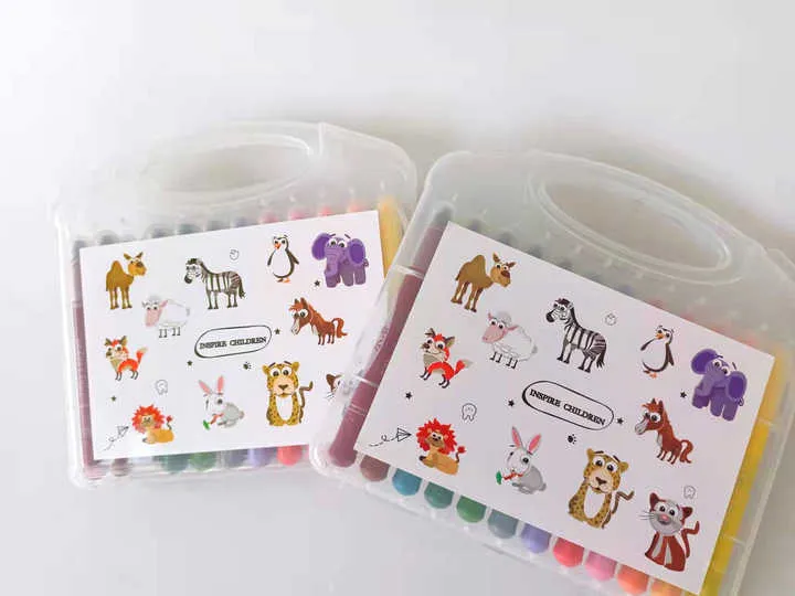 12 24 الألوان KidsStudent الفن الرسم اللون . 12 24 Colors Kids Student Art Drawing Color Custom Logo