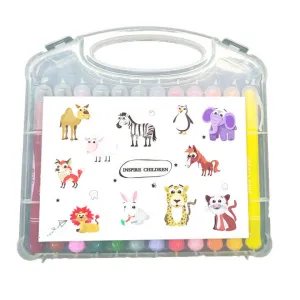 12 24 الألوان KidsStudent الفن الرسم اللون . 12 24 Colors Kids Student Art Drawing Color Custom Logo