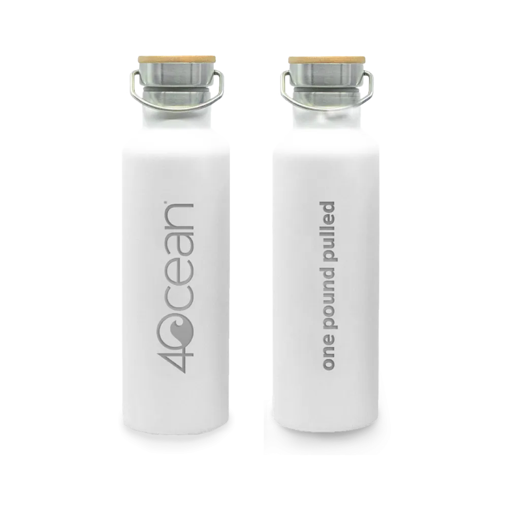 4ocean Reusable Bottle - White