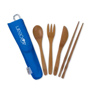 4ocean x ToGo Ware Reusable Bamboo Utensils