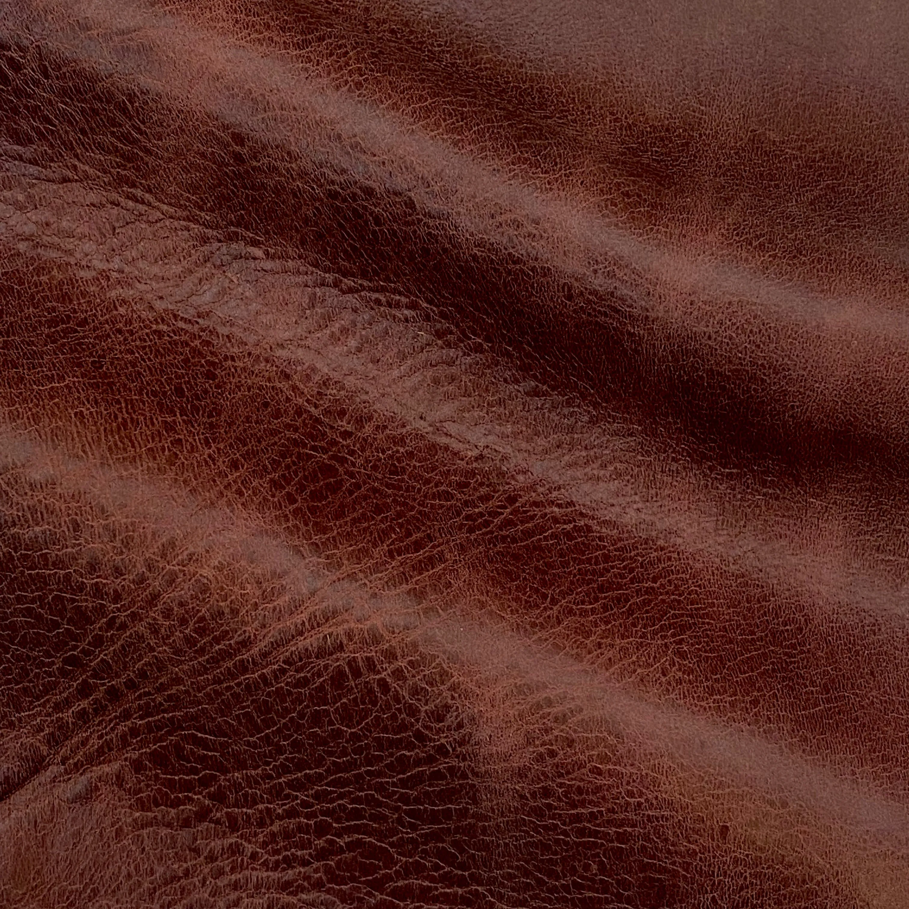 4oz (1.7mm) Cow Leather - Mahogany (per square foot)