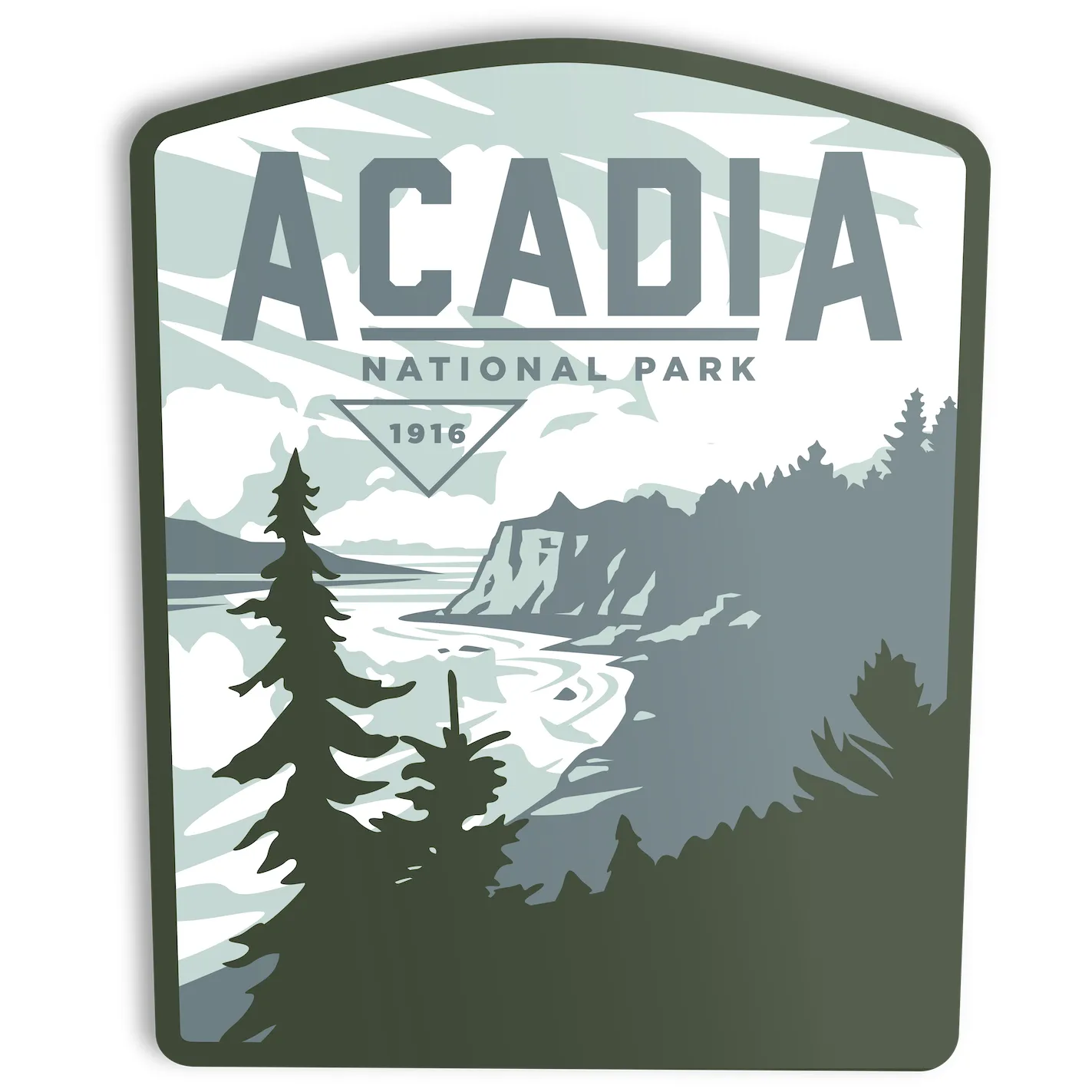 Acadia National Park Sticker