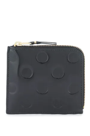 Comme des garcons wallet polka dot flat wallet