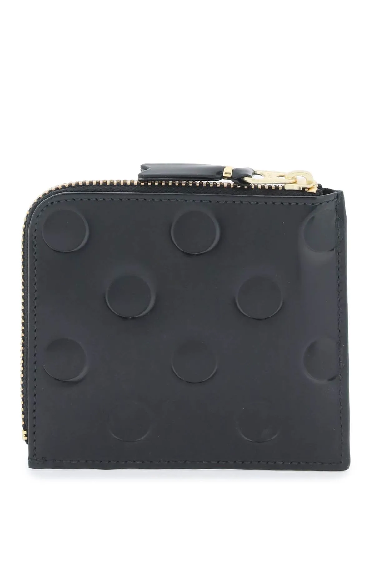 Comme des garcons wallet polka dot flat wallet