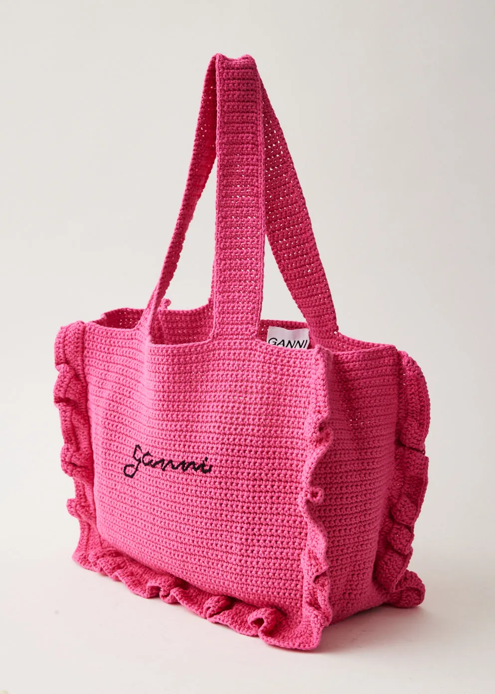 Crochet Frill Tote