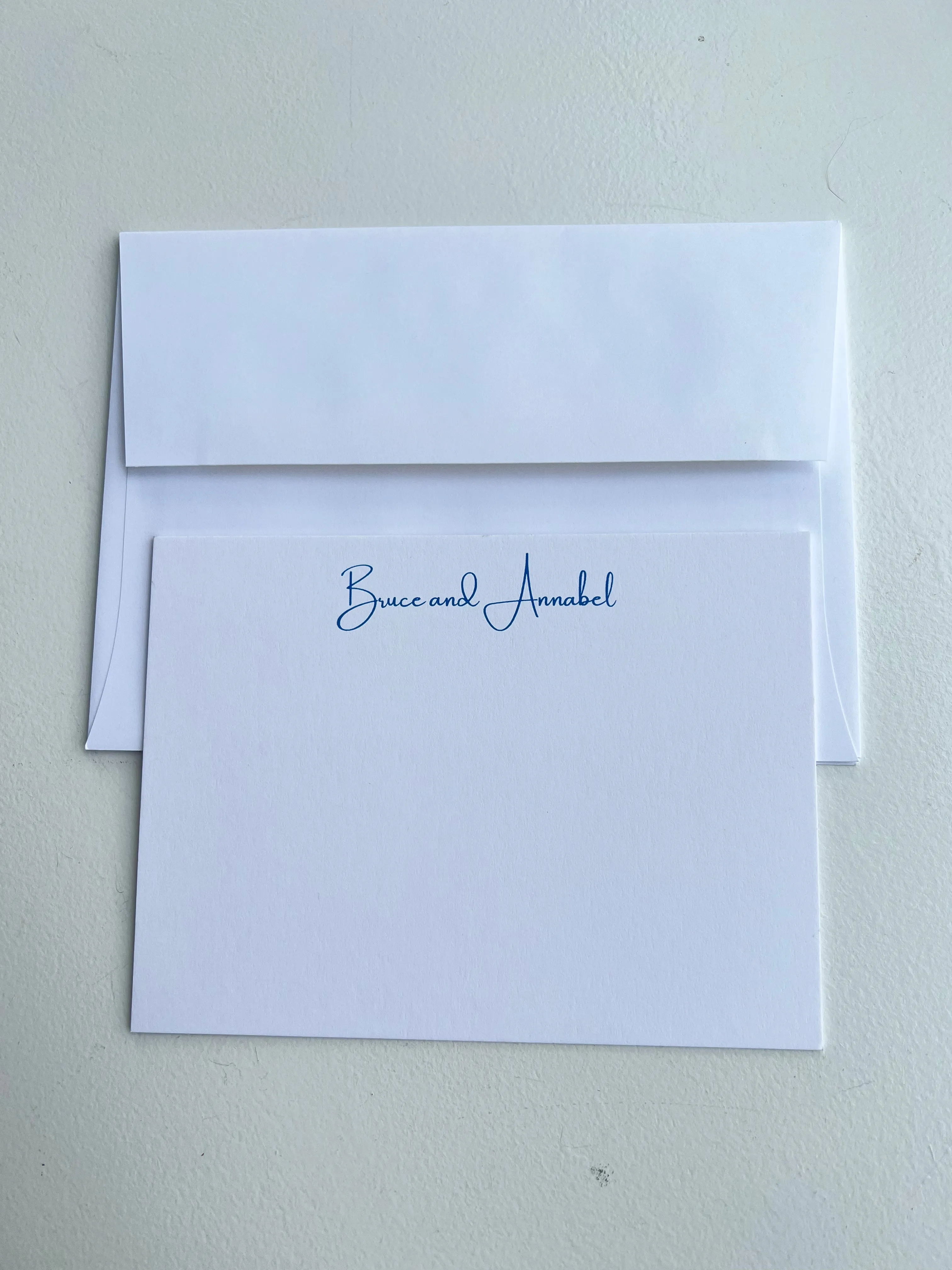 Custom Stationery   Printed Envelope   Box Option
