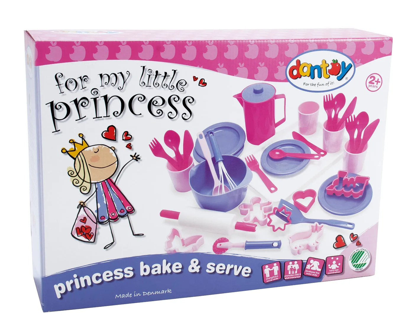 Dantoy Princes-Bake & Serve Set 35 pcs