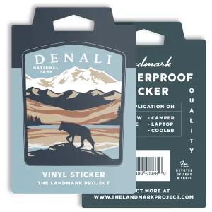 Denali National Park Sticker