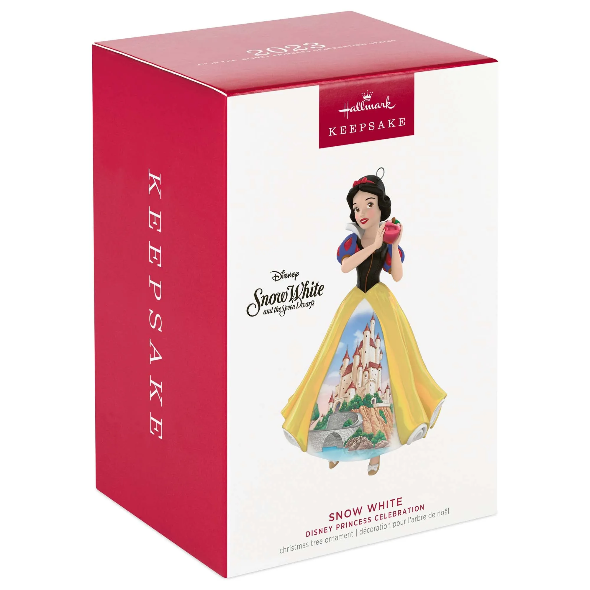 Disney Princess Celebration, (Snow White) Porcelain — Hallmark Keepsake Christmas Ornament