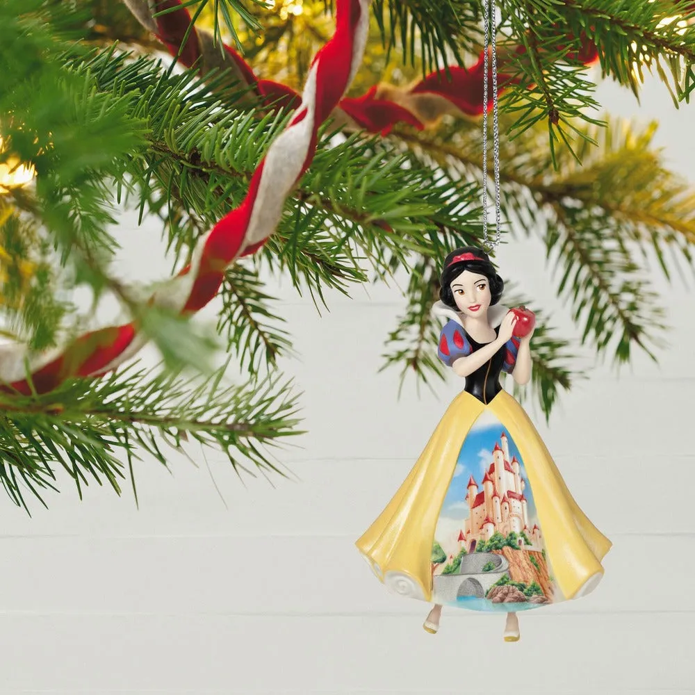 Disney Princess Celebration, (Snow White) Porcelain — Hallmark Keepsake Christmas Ornament