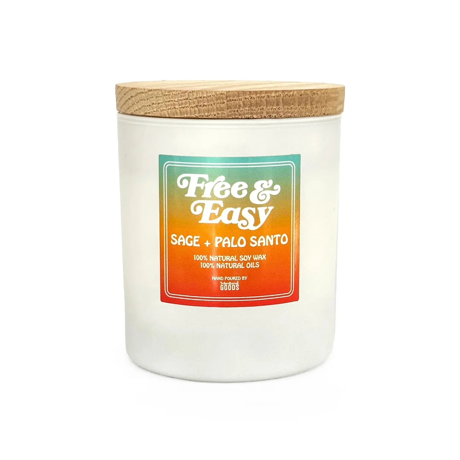 Free & Easy X Intentional Goods LA :: SAGE   PALO SANTO CANDLE