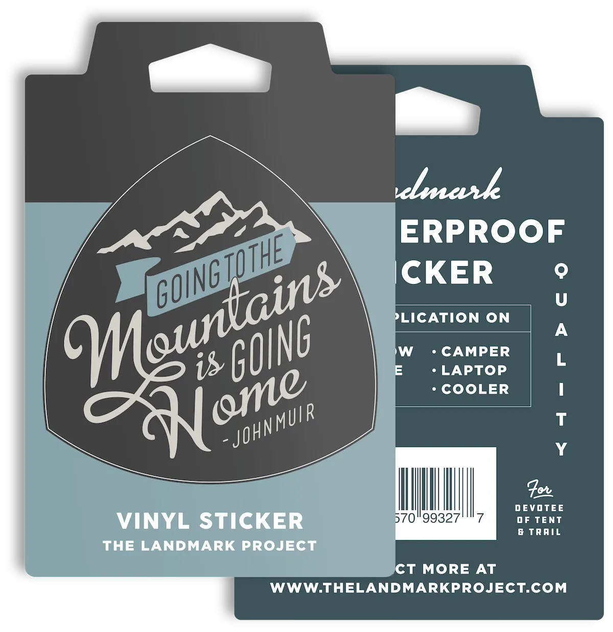 Going To the Mountains Sticker