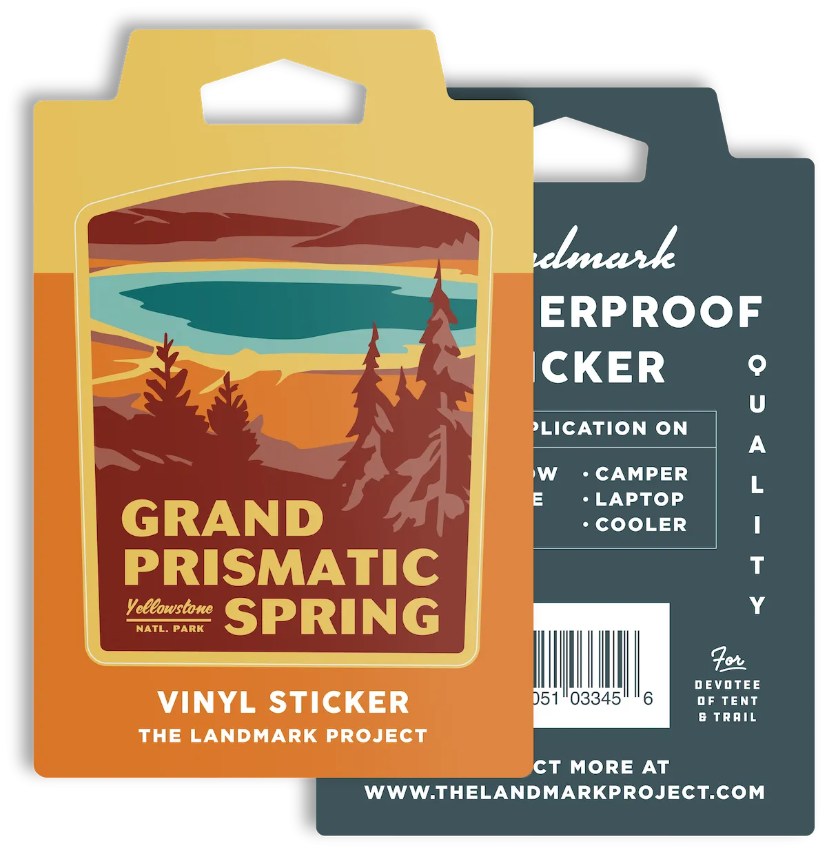 Grand Prismatic Spring Sticker