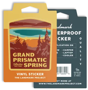 Grand Prismatic Spring Sticker