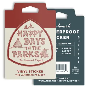 Happy Days Sticker