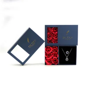 Hot Selling Stock Jewelry Rose Soap-صندوق هدايا