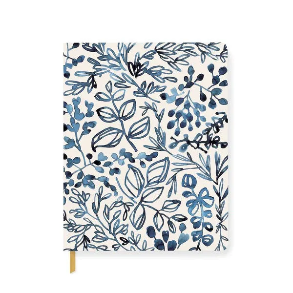 Indigo Leaf Journal (Large)