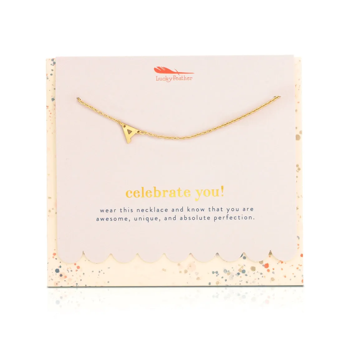 Initial Necklace - Shape