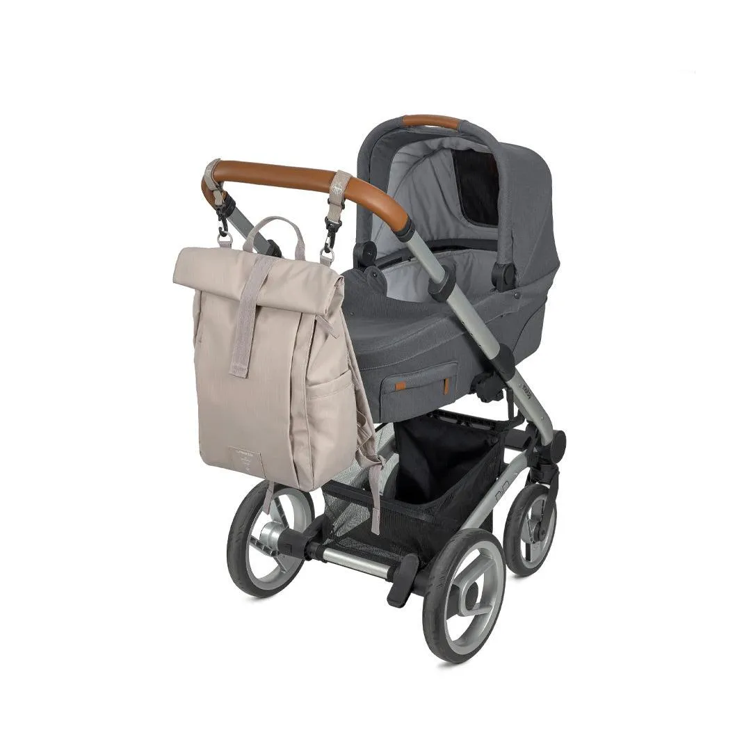 Lassig Rolltop Backpack - Taupe