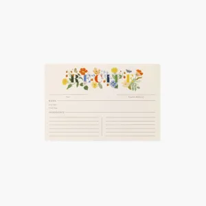 Mayfair Recipe Cards (Pack Of 12)