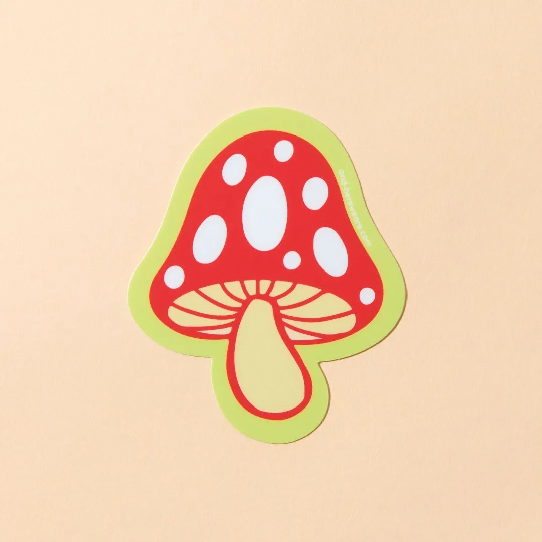 Mushroom Sticker