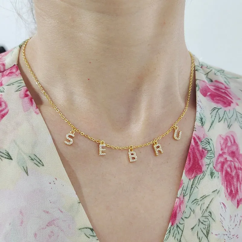 Pendant Name Necklace