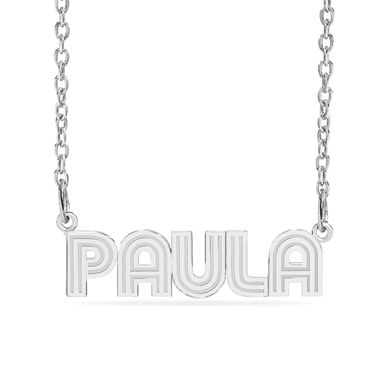 Personalized Name necklace Paula