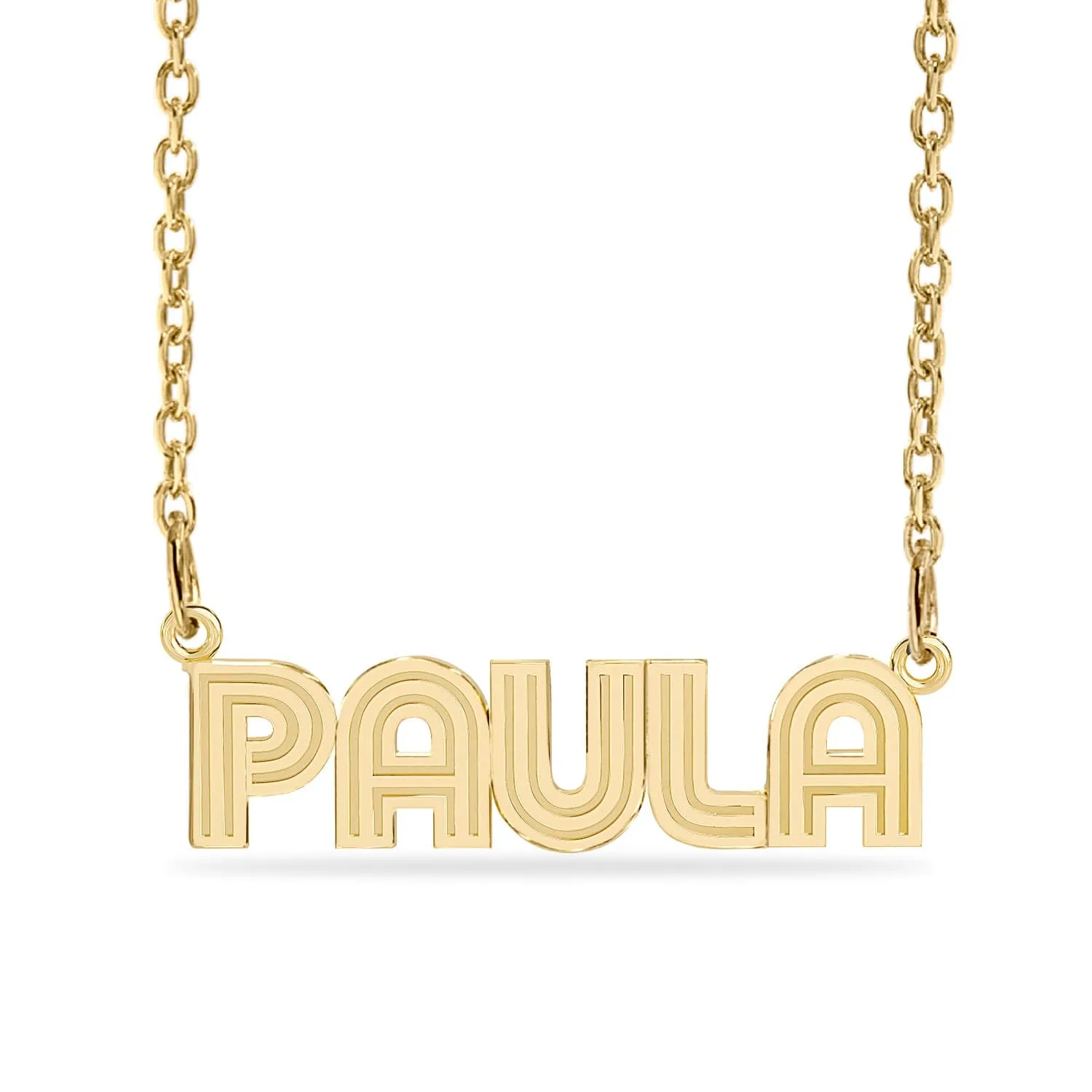 Personalized Name necklace Paula