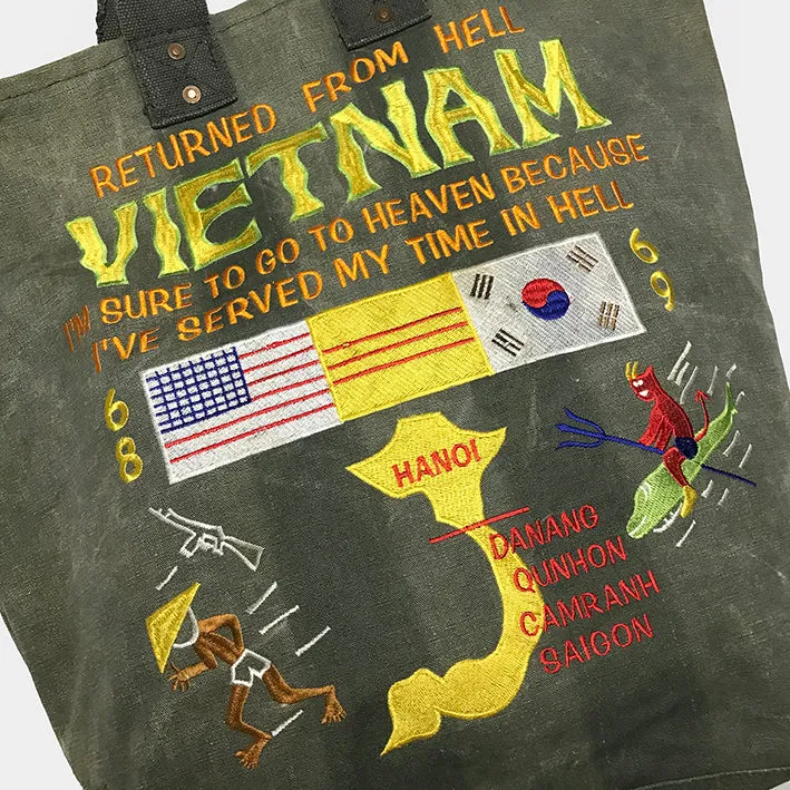 PRIVATE COLLECTION OF HAND MADE TOTE BAG BY PAT BANGKLYN @bangklyn