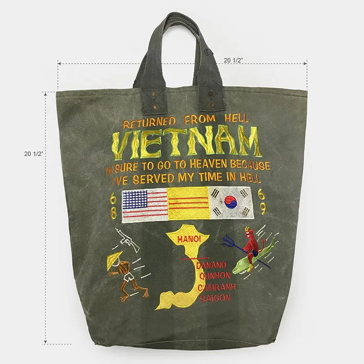 PRIVATE COLLECTION OF HAND MADE TOTE BAG BY PAT BANGKLYN @bangklyn