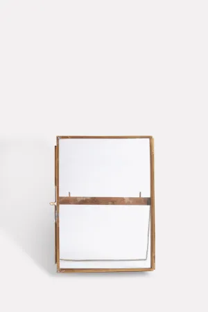 Standing Brass Frame 18x13cm
