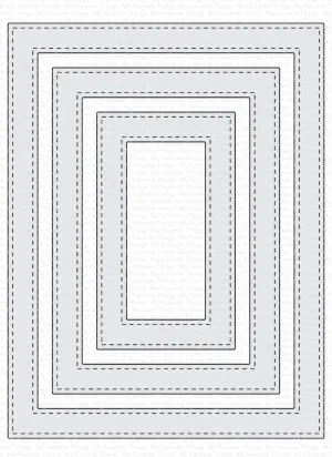 Stitched Rectangle Frames Die-namics