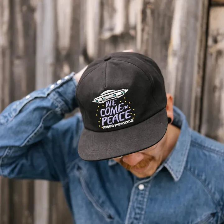 WE COME IN PEACE HAT